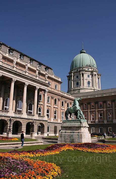 National gallery building in Budapest 