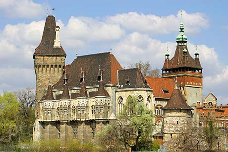 Vadjahunyad castle in Budapest 