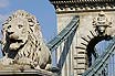 Chain Bridge In Budapest 