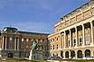 Front Courtyard Of The Buda Castle In Budapest