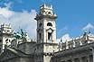 Neo Classical Facade Of Building In Budapest 