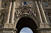 Wall Of Royal Palace Of Buda In Budapest